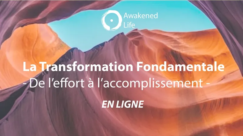 La Transformation Fondamentale - De l'effort à l'accomplissement - EN LIGNE